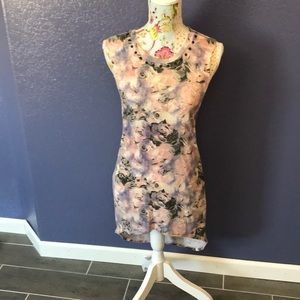 High-low Floral Dress/Shirt
